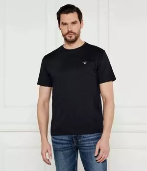 Футболка мужская Gant свободного кроя, черный