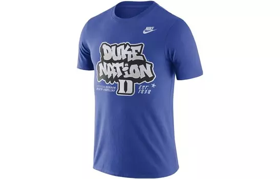 Футболка мужская игровая синяя Nike, цвет Game Blue