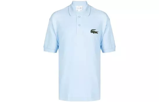 Футболка мужская небесно-голубая Lacoste, голубой