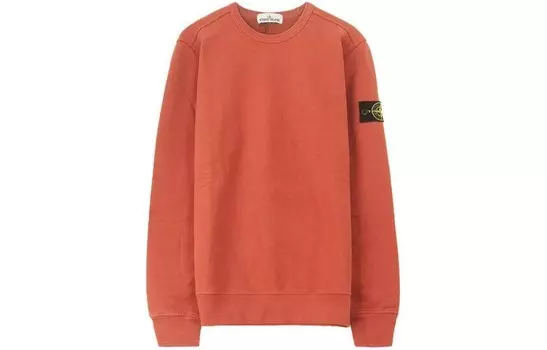 Футболка мужская оранжевая Stone Island, оранжевый