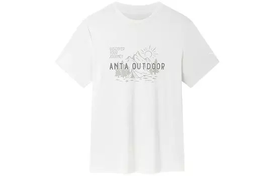 Футболка мужская Outdoor Collection белая Anta, белый