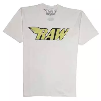 Футболка мужская с логотипом белого цвета G-Star Raw