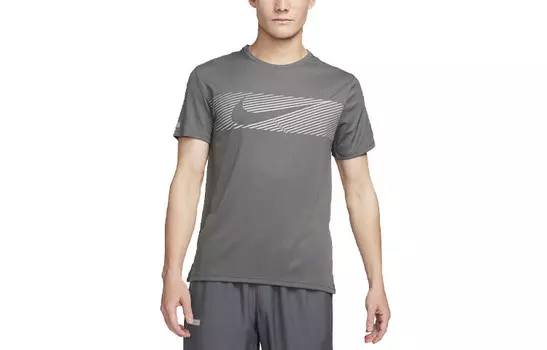 Футболка мужская серая Nike, серый