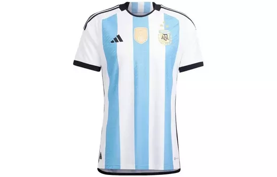Футболка мужская синяя Adidas, синий
