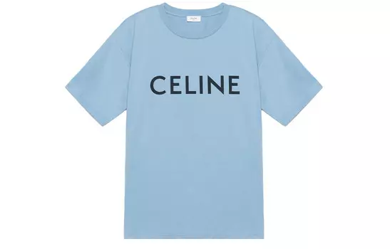Футболка мужская синяя Celine, синий