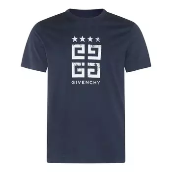 Футболка мужская синяя Givenchy, синий