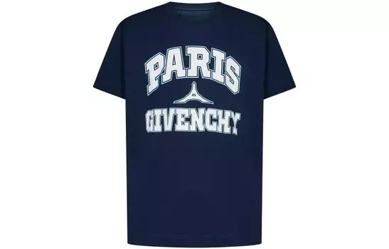 Футболка мужская синяя Givenchy, синий