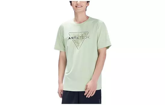 Футболка мужская Yuanli зеленая Anta, зеленый