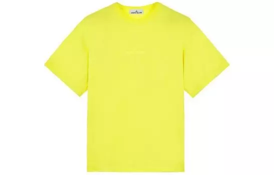 Футболка мужская желтая Stone Island, желтый