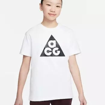 Футболка Nike ACG Big Kids, белый