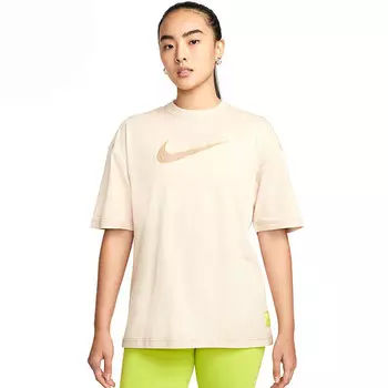 Футболка Nike Sportswear Swoosh, бежевый