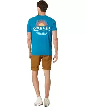 Футболка O'Neill Above & Below Short Sleeve Tee, цвет Bay Blue