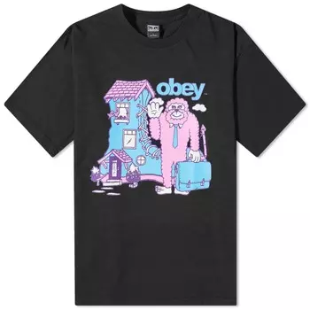 Футболка Obey Bigfoot, черный