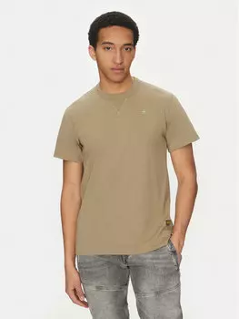 Футболка обычного кроя Nifous D24449-336 G-Star Raw, хаки