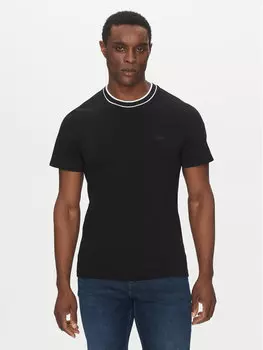 Футболка обычного кроя TH8174 Lacoste, черный