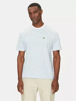Футболка обычного кроя TH9749 Lacoste, голубой