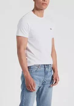 Футболка однотонная мужская Levi's, белый