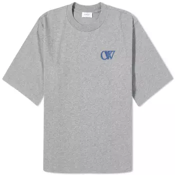 Футболка Off-White Flock Basic, серый