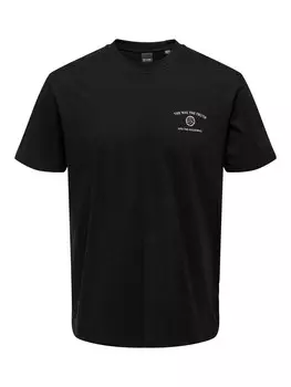 Футболка Only & Sons ALEC, черный