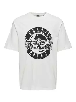 Футболка Only & Sons, белый