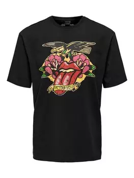 Футболка Only & Sons, черный