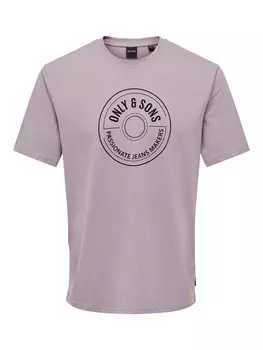 Футболка Only & Sons, цвет Mauve