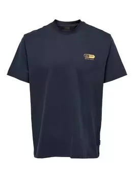 Футболка Only & Sons HAROLD, темно-синий