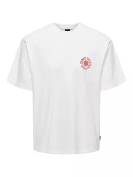 Футболка Only & Sons KASEN, белый