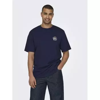 Футболка Only & Sons Marlowe Life, синий