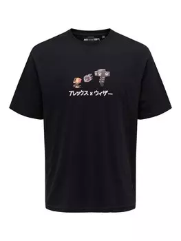 Футболка Only & Sons MINECRAFT, черный