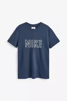 Футболка оверсайз Nike, синий