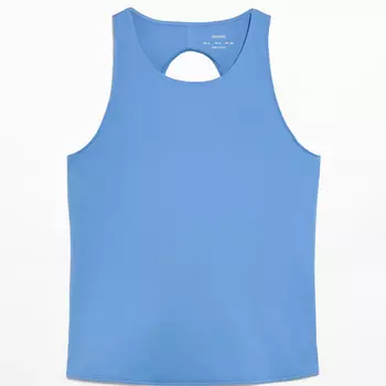 Футболка Oysho Cross-Back Comfortlux, синий