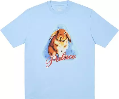 Футболка Palace Bunny 'Fresh Air', синий