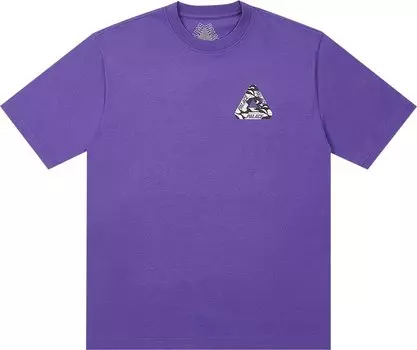 Футболка Palace Jungle Camo Tri-Ferg T-Shirt 'Regal Purple', фиолетовый