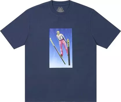 Футболка Palace Lift Off 'Navy', синий