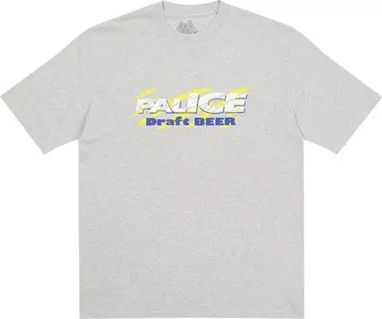 Футболка Palace Light Beer T-Shirt 'Grey Marl', серый