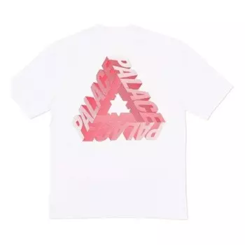 Футболка PALACE P-3D T-Shirt (Ultimo 2017) White 3D Alphabet Printing Short Sleeve Unisex, белый