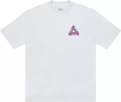 Футболка Palace Reacto Tri-Ferg T-Shirt 'Blue', синий