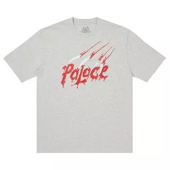 Футболка Palace Scratchy Серый меланж