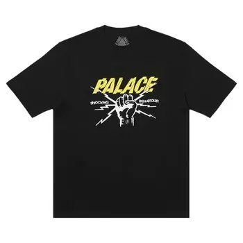 Футболка Palace Shocking Behavior, черная
