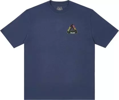 Футболка Palace Tri-Lottie 'Navy', синий