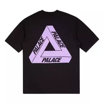 Футболка PALACE Tri-To-Help limited Purple Triangle Short Sleeve Unisex Purple