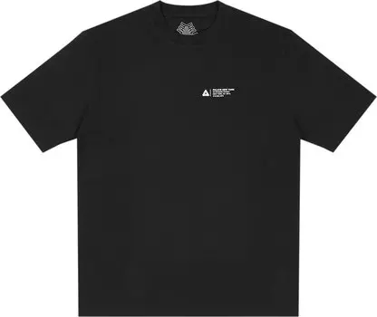 Футболка Palace Wrapper Logo 'Black', черный