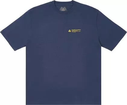 Футболка Palace Wrapper Logo 'Navy', синий