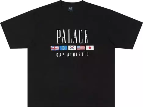 Футболка Palace x Gap Heavy Jersey 'Black', черный