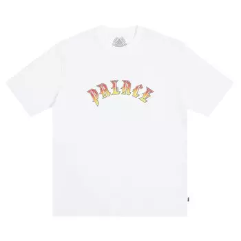 Футболка Palace x Spitfire P-Fire T-Shirt 'White', белый