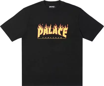 Футболка Palace x Thrasher, черный