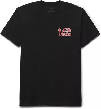 Футболка Pasa с короткими рукавами Vans, черный