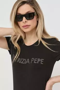 Футболка Patrizia Pepe, черный