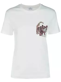 Футболка Paul Smith из хлопка, белый